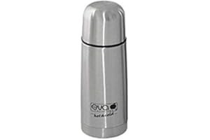EVA COLLECTION Bottiglia Isolante Acciaio Inossidabile + Tappo Vite, 0,35 Litre volume