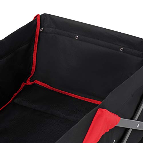 Mejor Ahorro para SAMAX Carrito de Off-Road a Mano Plegable Coaster
Carretillas de Jardín Playa de Carro Negro/Rojo Descuento