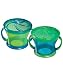 Munchkin Snack Catcher Snack Dispenser 2-Pack - green, one size