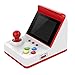 Produktbild Gulin Mini 8 Bit Retro FC Red & White Machine, Tragbare Spiele-Handspielkonsole, mit Built in 360 Games Doppelgriff