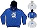 Hat-Trick Designs Blackburn Rovers Football Baby/Kids/Childrens Hoodie Sweatshirt-7-8Yrs-Royal Blue-Future Star-Unisex Gift