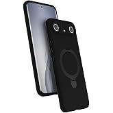 Tecno Spark Slim 5G Kılıf M-safe Şarj &Ouml;zellikli Standlı Samara Kapak (siyah)