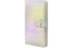 Berfea Fotoalbum 96 Taschen für Mini 3 Zoll Film Kompatibel mit FujiFilm Instax Mini 99 12 11 8 8+ 9 7s 25 50 90 Snap/Zip/Z2300/PIC-300 Sofortbildkamera