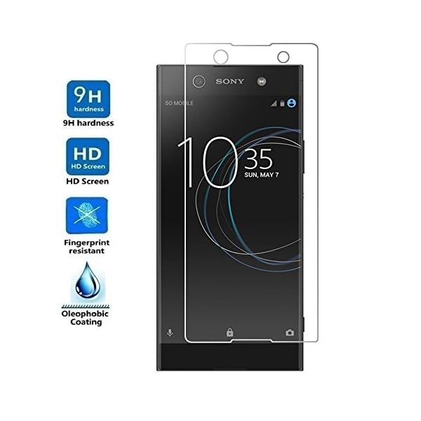 Protector de Pantalla para Sony Xperia XA1 Ultra, Cristal Vidrio Templado