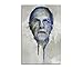 Produktbild Paul Sinus Art Anthony_Hopkins_Splash_90x60cm Wandbild Leinwand, 90 x 50 x 3 cm, mehrfarbig