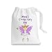 Childrens Personalised Tooth Fairy Bag Gift Kids Baby Magical Personalized Cotton Drawstring Bag