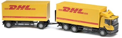 Preisvergleich Produktbild EMEK Scania Lieferwagen und DHL-Anhänger