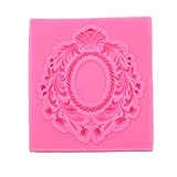 Material: Silikon Bigsweety Spitze Fotorahmen Muster Silikonform Kuchen Fondant Schokolade Backform