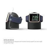 elago W2 Night Ständer für Apple Armbanduhr, Schwarz