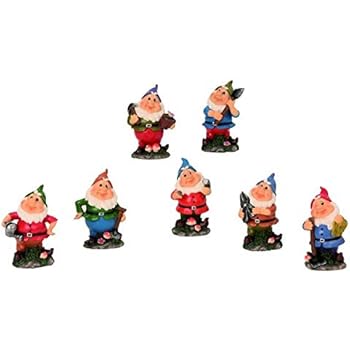 Garden Gnome (Snow White and the Seven Dwarfs) 29 x 20 x 45 CM: Amazon