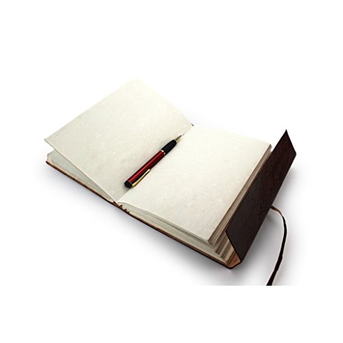 A.P. Donovan – Tagebuch Leder-Organizer DIN A5 – Diary journal Gästebuch – Planer-Buch – Notizbuch orientalisch, braun Notizbuch DIN A5 - 2