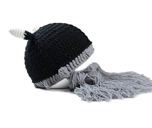 Kolylong® Men Women Kids Funny Costume Cool Beard Wig Hats Handmade Knit Warm Winter Caps (Grey) reviews Kolylong® Men Women Kids Funny Costume Cool Beard Wig Hats Handmade Knit Warm Winter Caps (Grey)