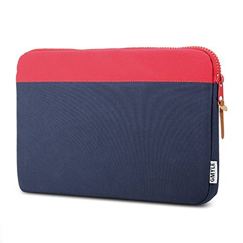 GMYLE Sleeve Duo für iPad Air 2 - Rot & Navy Blau Weiche Schutzhülle