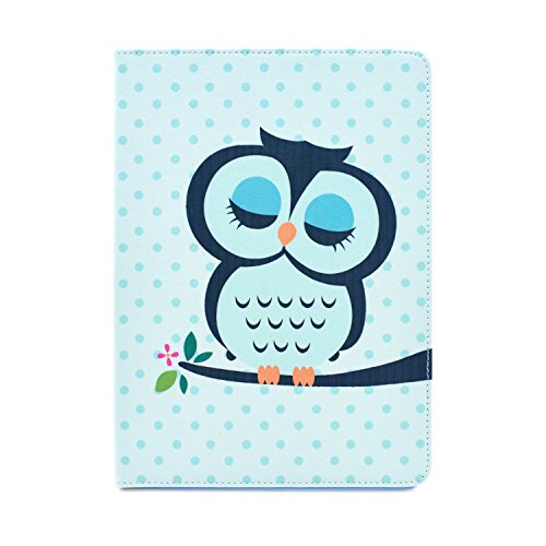 iPad Mini 4 hülle, iPad Mini 4 Cover, Deenor Sleep Owl Flip Case PU Leather Cover Stand schutzhülle hülle fürApple iPad Mini 4. Sleep owls - 5