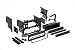 Produktbild METRA 1984–7501, Installations-Multi-Kit für ausgewählte 1984–1997 Mazda Fahrzeuge mit Mittelkonsolen-Halterungs - Radios