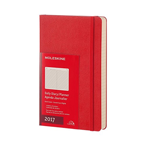 Download Moleskine Large Agenda Giornaliera da 12 Mesi, Copertina Rigida, Rosso Download Moleskine Large Agenda Giornaliera da 12 Mesi, Copertina Rigida, Rosso