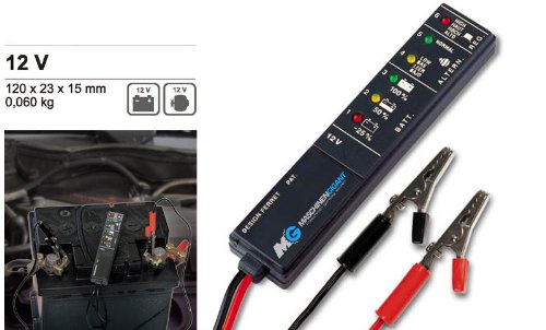 Preisvergleich Produktbild 12V KFZ Batterietester, Lichtmaschine und Wechselstromgenerator