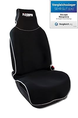 fixcape - Autositzbezüge, Autoschonbezüge als Über Rapport Sieger fixcape Neoprene, universelle étanche Coussin pour siège auto en néoprène de qualité, voiture Housses, housses de siège universel pour sièges avant en Couvre-lit, déjà Housse Ho…