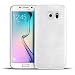 Produktbild Samsung Galaxy S6 Edge Silikon Hülle, Conie Mobile Brushed Case Schlanke Schutzhülle TPU Handyhülle Backcover Rückschale in Weiss