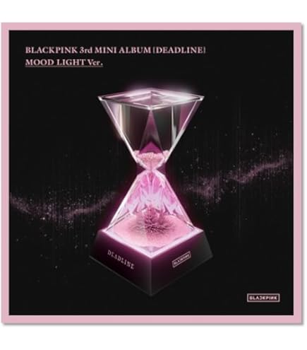 【新品未開封】BLACKPINK DEADLINE MOODLIGHT VER BLACKPINK DEADLINE 3rd Mini Album MOOD LIGHT Ver./CD+Lamp+4Card+