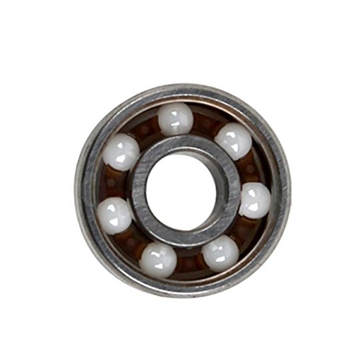 Webla High Speed 608 Hybrid Ceramic Center Bearing for Fidget Finger Spinner Toys Y5B6 (Silver)