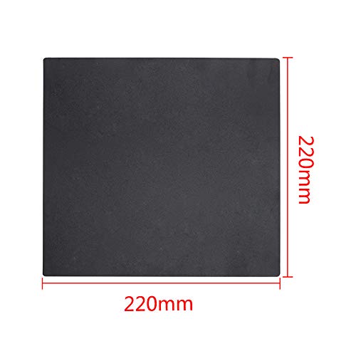 imprimante 3d construire Surface 220 mm pour Anet A8 pour Wanhao i3 magnétique Anti-warping amovible carré Noir Eewolf