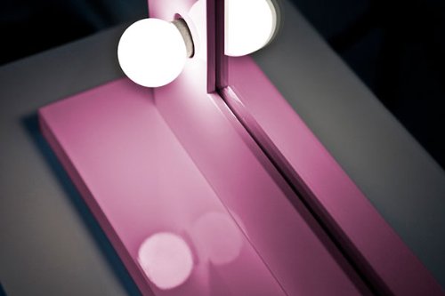 Rosa Hollywood Theater-Garderobe LED-Schminkspiegel k153WW - 5