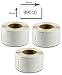 Produktbild Bubprint 3 Etiketten kompatibel für Dymo 99010 S0722370 für Labelwriter 310 320 330 Turbo 400 Twin Turbo Duo 450 Twin Turbo Duo SE450 28MM X 89MM Weiß