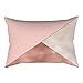 Produktbild TianWlio Kissenbezug Zierkissenbezüge Deko Dekorative Rose Gold Pink Kissenbezug Platz Kissenbezug Home Decoration (30cm * 50cm)
