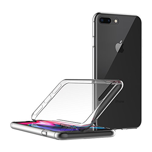 Funda iPhone 7 Plus   iPhone 8 Plus  AICEK iPhone 7 Plus Funda Transparente Gel Silicona Apple iPhone 7 Plus Premium Carcasa para iPhone 7 Plus   iPhone 8 Plus 5 5 