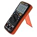 Produktbild FairytaleMM ANENG AN8008 Digital-Multimeter 9999 Zählt True RMS Auto/Manuell Bereich AC/DC Volt Amp Ohm Kapazität Frequenz Diode Tester (Farbe: Orange)