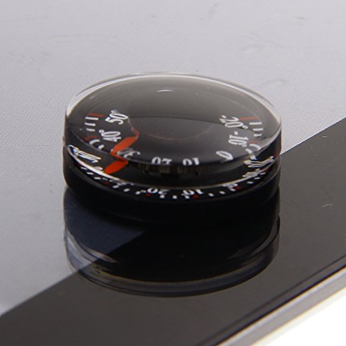 Handliche Mini Runde Indoor Camping Kunststoff Thermometer - 8