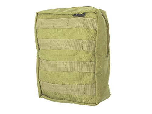 BE-X Breitformatige MOLLE Tasche -Vertical Utillity- für Modularsysteme - Coyote Tan/MJK