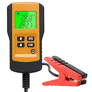 Battery Tester Car Battery Load Tester 12V 100-9999CCA Digital Battery Analyzer for Cars and