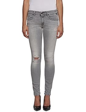Replay Damen Jeanshose Luz Back Zip