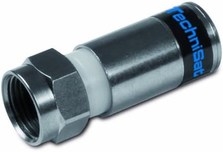 TechniSat 0010/3338 Digital 10-Piece F Compression Connector for Mini Cable 0010/3338