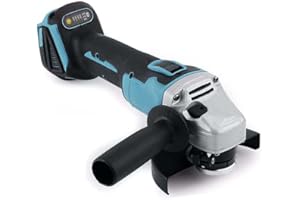 ANUPTTA Smerigliatrice angolare a batteria di ricambio per smerigliatrice Makita Bürstenlo, disco da 125 mm, per la rimozione di vernice e malta, per levigatura, taglio (solo corpo)