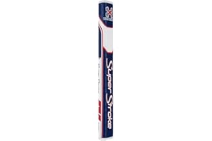 Super Stroke Traxion Flatso Golf Putter Grip | Advanced Surface Texture That Improves Feedback and Tack | Minimize Grip Pressure with a Unique Parallel Design | Tech-Port