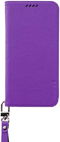 ARAREE Canvas Diary Case for Galaxy S6 - Retail Packaging - Pansy Purple