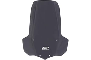 GP Kompozit Windshield Windscreen Smoked Compatible For Triumph Tiger 1200 Explorer 2012-2015 58 cm