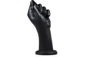 BUTTR FistCorps Fist Dildo (Ø 8,60 cm) Dildo de Puño Enorme con Una Ventosa Fuerte - Adecuado para Fisting Anal y Vaginal, Tamaño Realista, Material Flexible, Suave