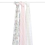 aden + anais 3er Set pucktücher Tücher Bamboo Meadowlark