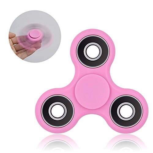 Fidget Hand Spinner 360 Degree Rotation Fidget Tri Spinner Hand Toy for Kids & Adults Relieving ADHD, Anxiety,Boredom (Pink) Fidget Hand Spinner 360 Degree Rotation Fidget Tri Spinner Hand Toy for Kids & Adults Relieving ADHD, Anxiety,Boredom (Pink)