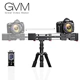  GVM Kamera Slider Track Dolly Schieberegler Track System mit motorisiert Timelapse und Video Shot Doppel Abstand Schiene