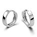 Hosaire Womens Girls Fashion Silver Patinum Ear Buckle Crystal Ear Stud Earrings