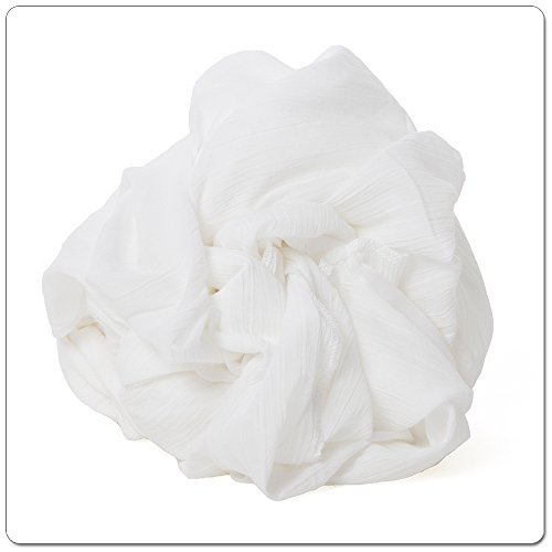 VANCHISuper Sized Lily Pure Muslin (White)