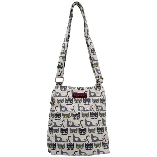 Preisvergleich Produktbild bungalow 360 Vegan kleine Messenger Tasche Katze