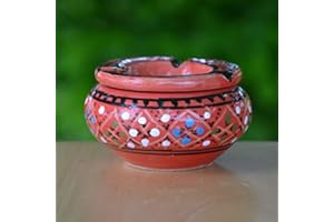 YODECO Cendrier Marrakech rouge - Mini modèle