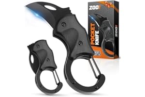 ZOOI Geschenke für Männer, Messer Outdoor Multitool Taschenmesser, Valentinstag Geschenke für Ihn, Geburtstagsgeschenk Gadgets für Männergeschenke, Papa Geschenk, Klappmesser mit Anhänger