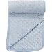Blue Baby Bedding Fleece Bubble Popcorn Blanket Soft Touch